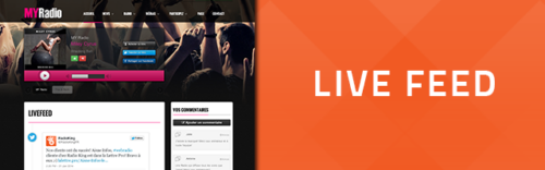 Nouveau: Le LiveFeed est disponible!