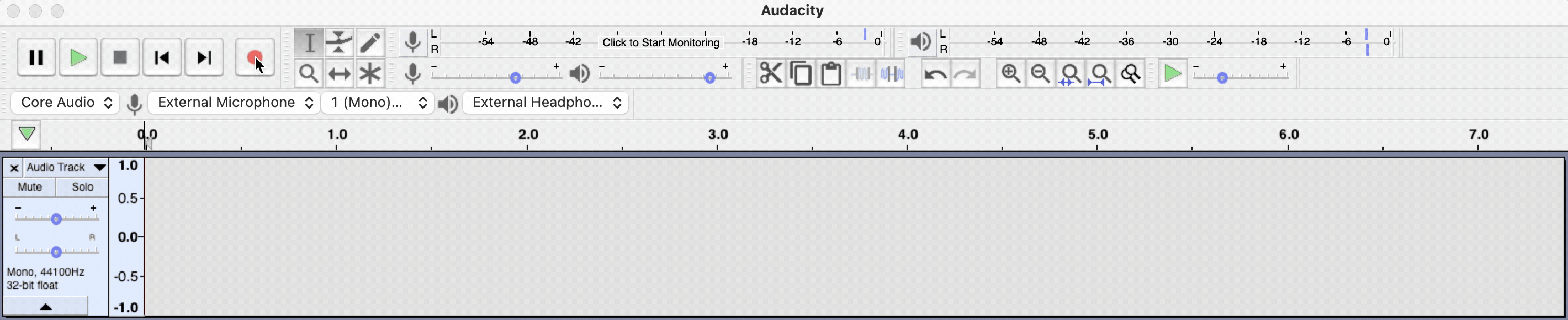 record audacity