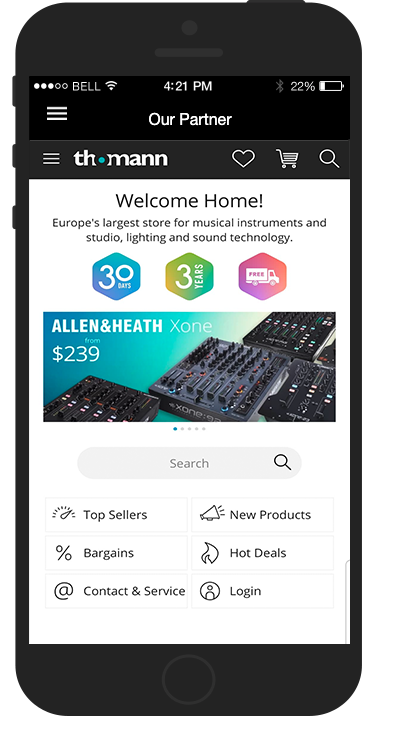 Monetize your radio app with a sponsor tab