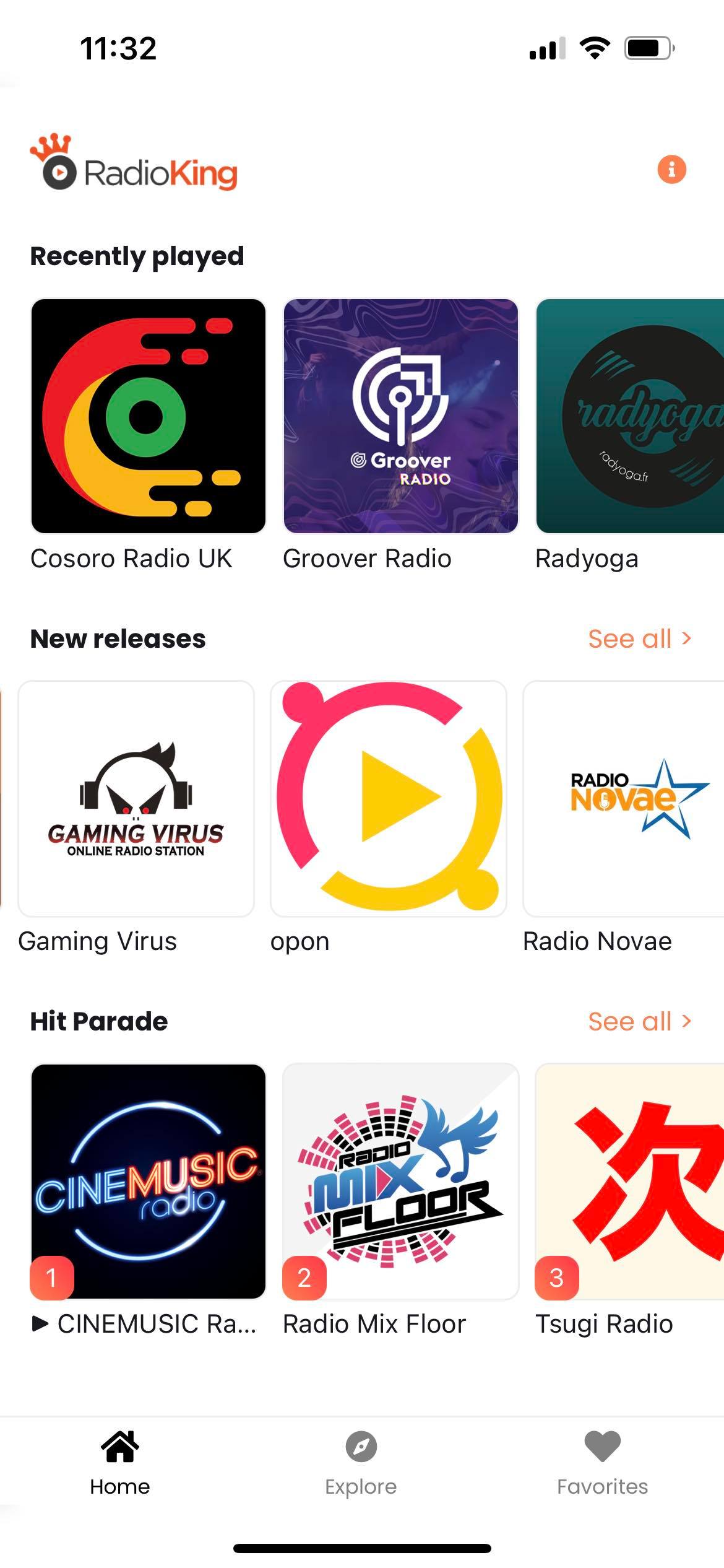 listen radios homepage