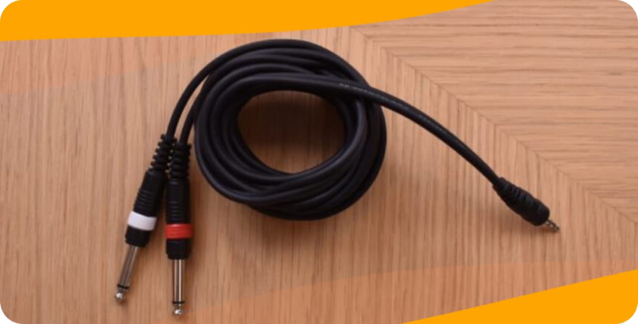 cable alimentation studio radio