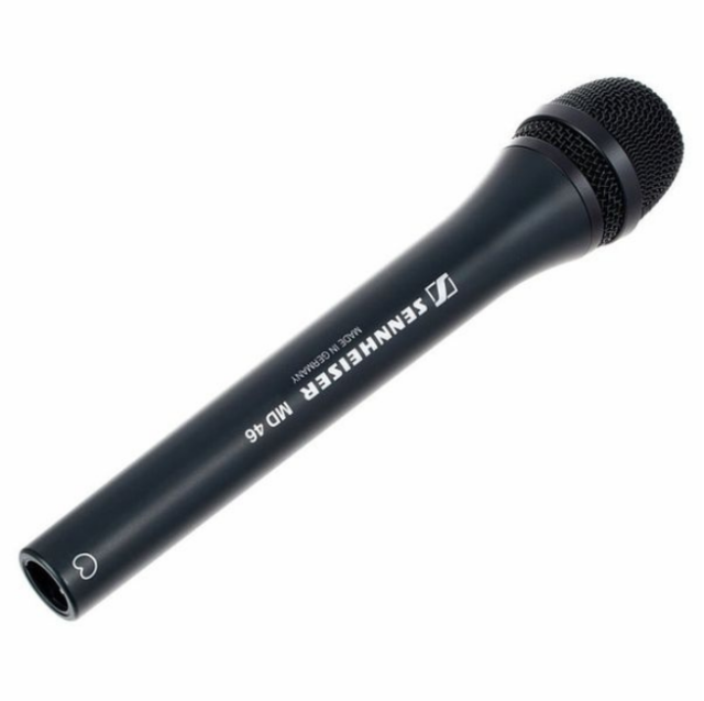 Sennheiser MD 46 microphone for field interviews