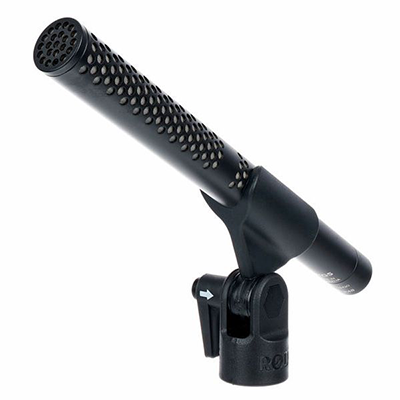 Rode NTG5 microphone for outdoor interviews