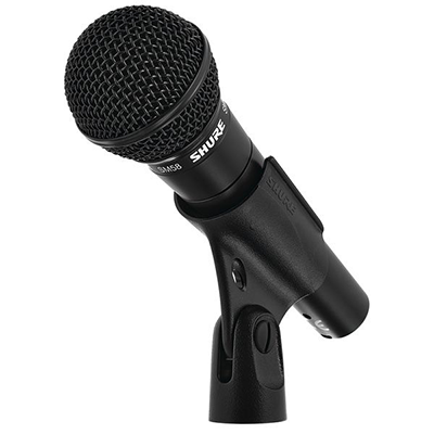 Shure SM58 microphone for outdoors