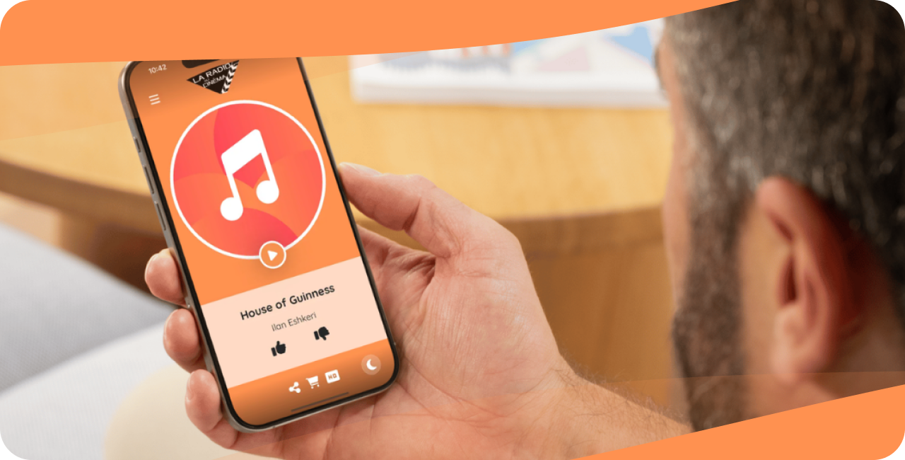 application radio UX